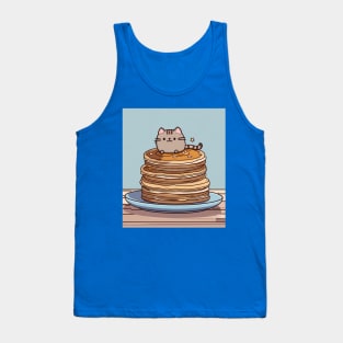 Breakfast Pusheen Tank Top